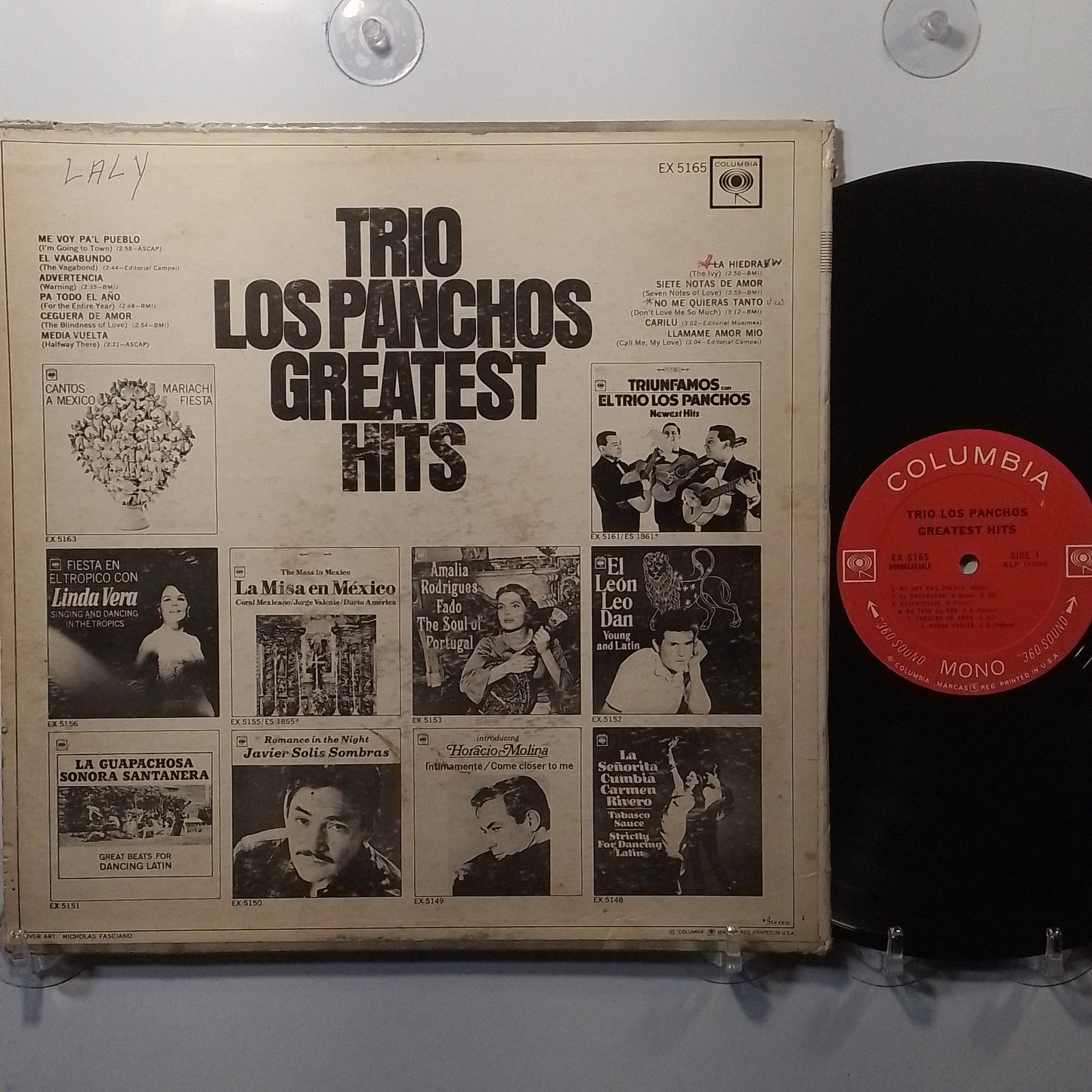 lp Trio Los Panchos Greatest Hits made usa 1970 latin bolero