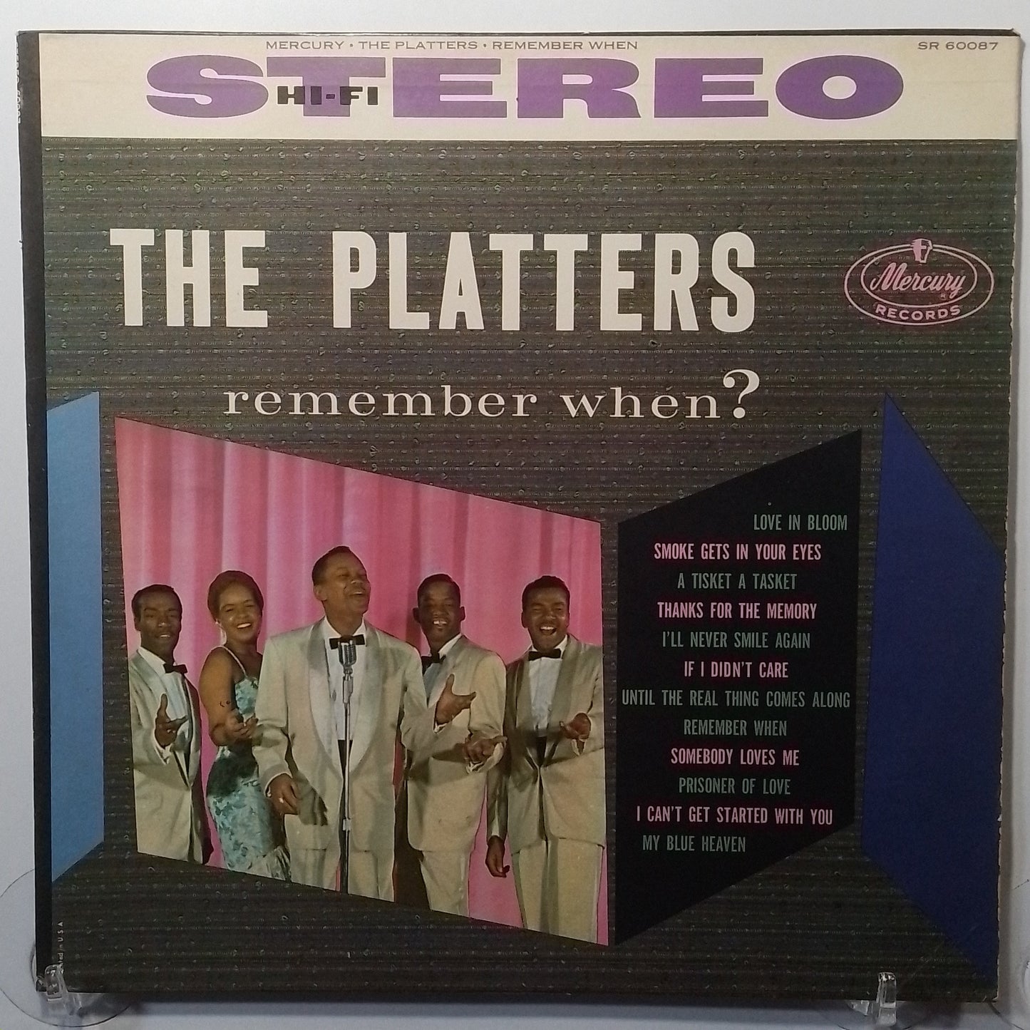 lp The Platters Remember When made US 1959 Pop Soul