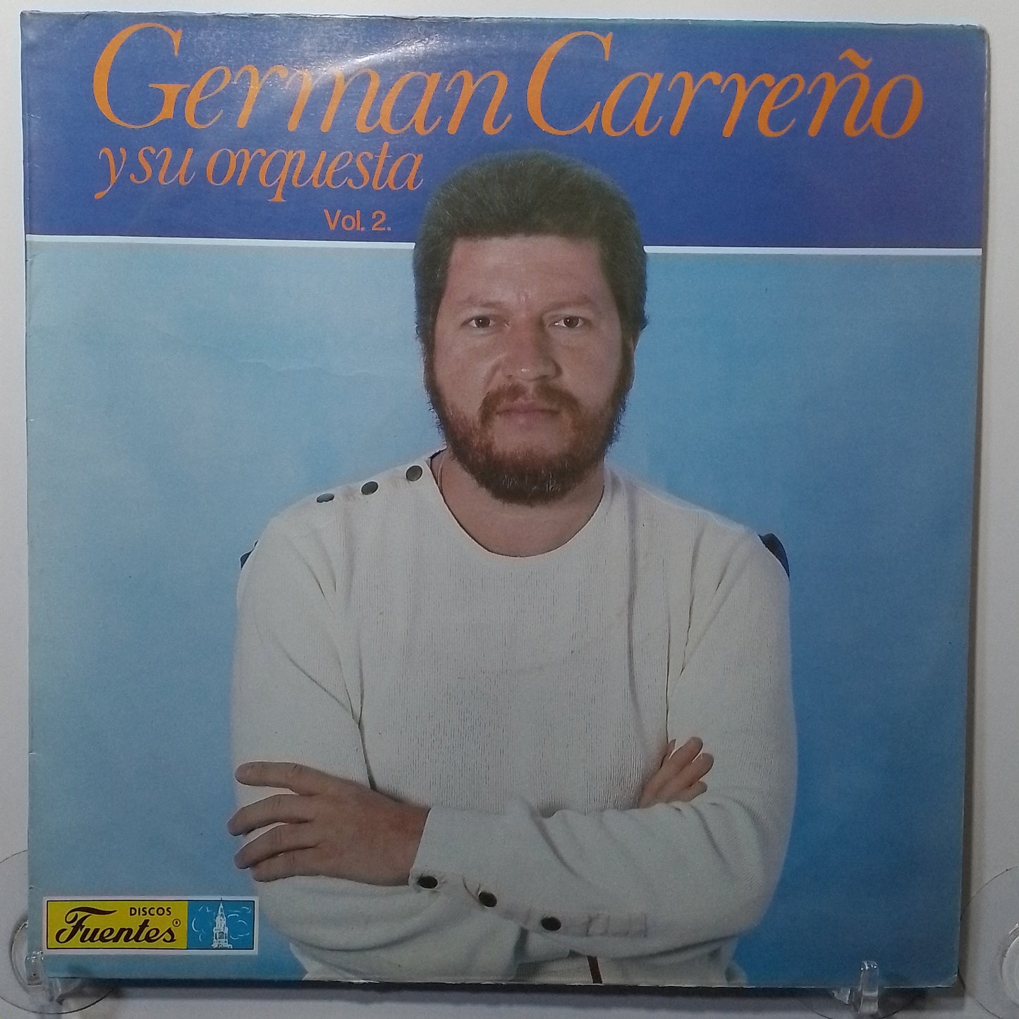lp German Carreño y su Orquesta Germán Carreño y su Orquesta Vol 2 made colombia 1984 latin cumbia