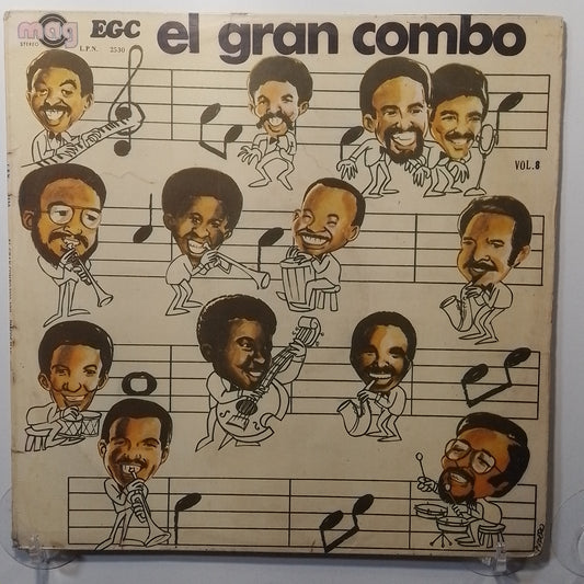 lp El Gran Combo de Puerto Rico El Gran Combo Volumen 8 made peru 1975 Salsa