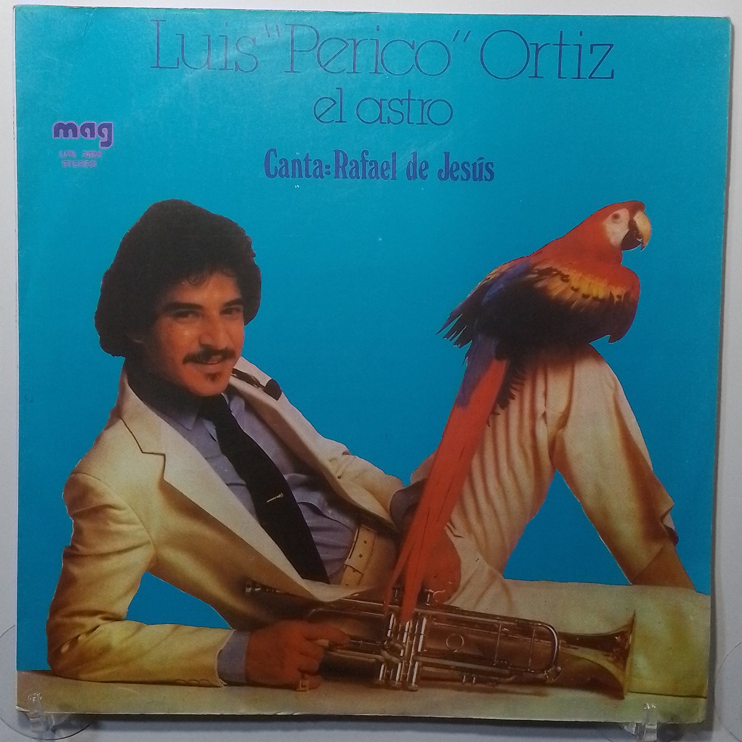 lp Luis Perico Ortiz El Astro Canta Rafael De Jesus made peru 1981 Salsa