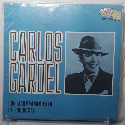 lp carlos gardel con acompañamiento de orquesta made peru 1965 tango folk