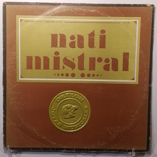 x3 lp Nati Mistral Orfeon Joyas Musicales made México 1972 latin balada