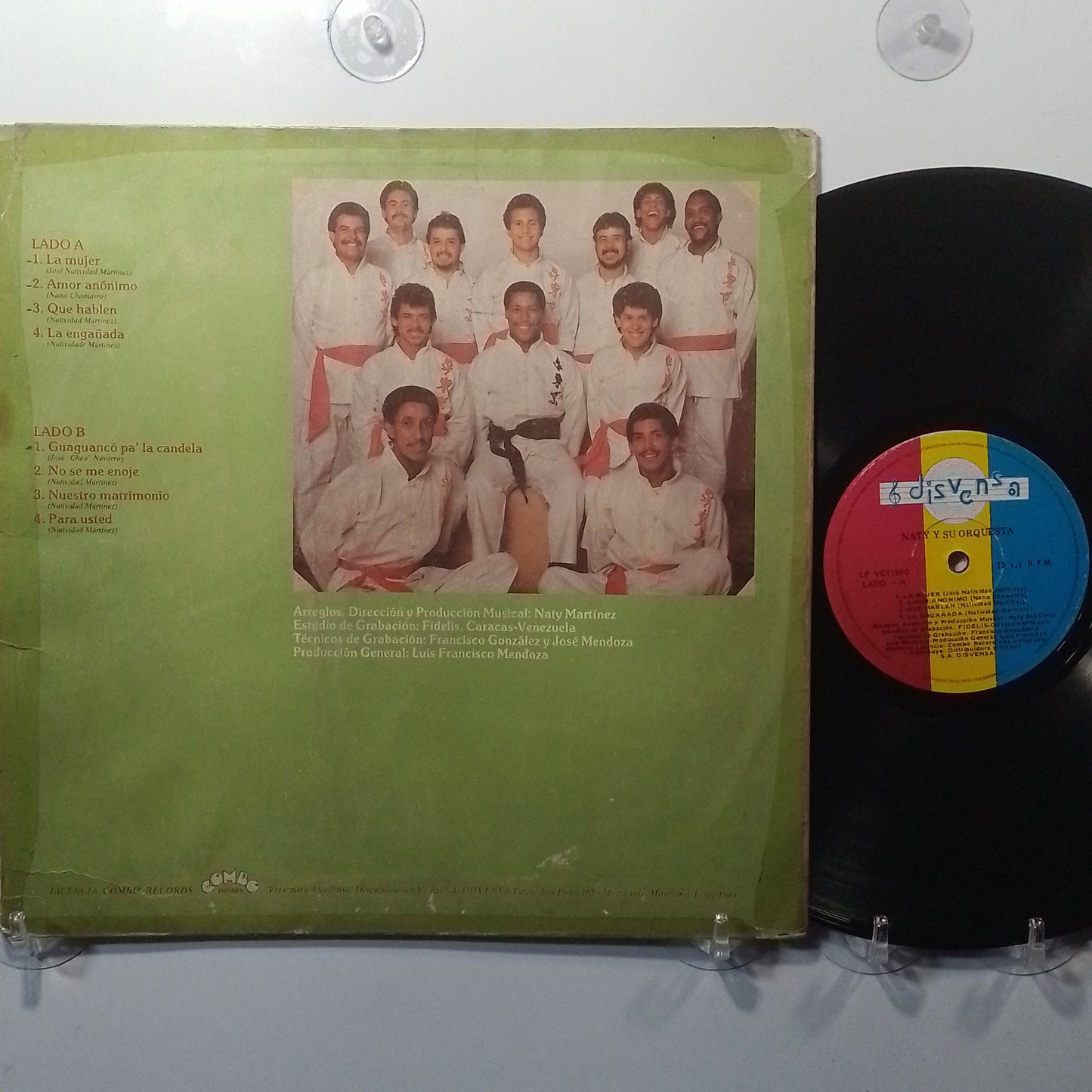 lp Naty y Su Orquesta Naty y Su Orquesta made Perú 1986 latin salsa