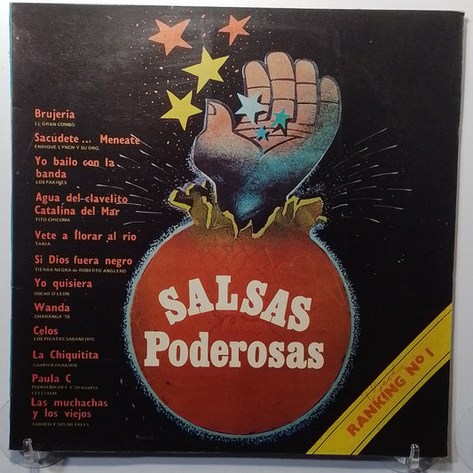 lp Salsas Poderosas ranking 1 El Gran Combo Tito Chicoma Los Pakines varios made peru 1980 salsa