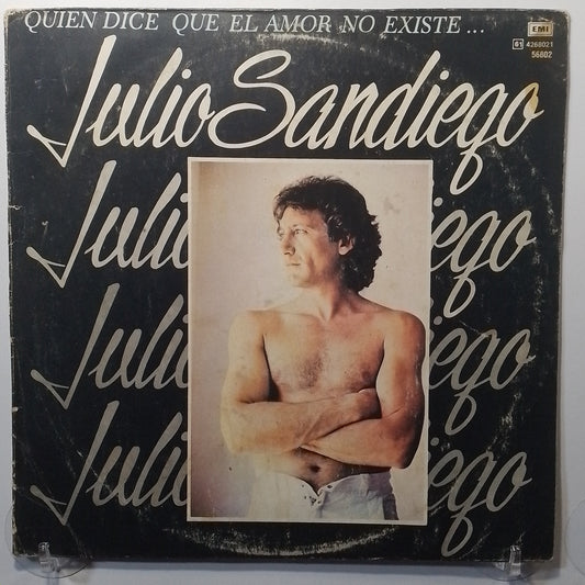 lp Julio Sandiego Quien Dice Que El Amor No Existe made argentina 1986 promocional latin pop