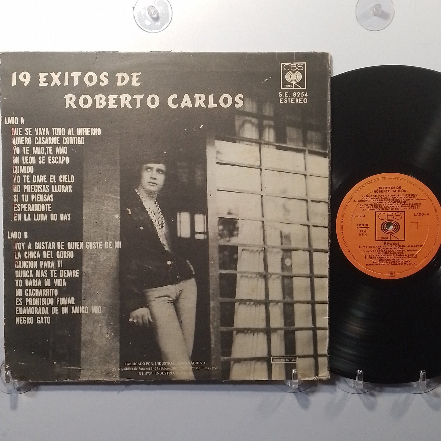 lp roberto carlos 19 exitos de roberto carlos made peru 1980 latin pop