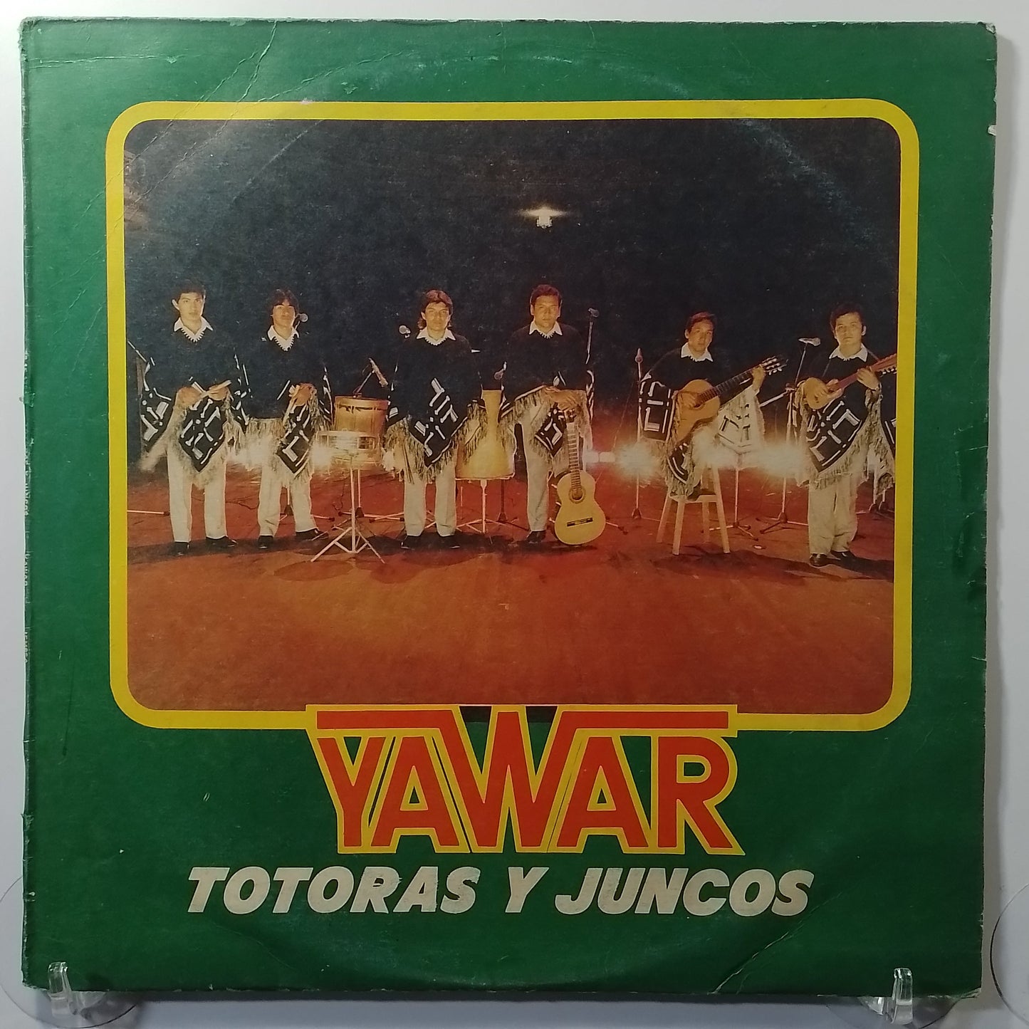 lp yawar totoras y juncos made peru 1989 andean folk