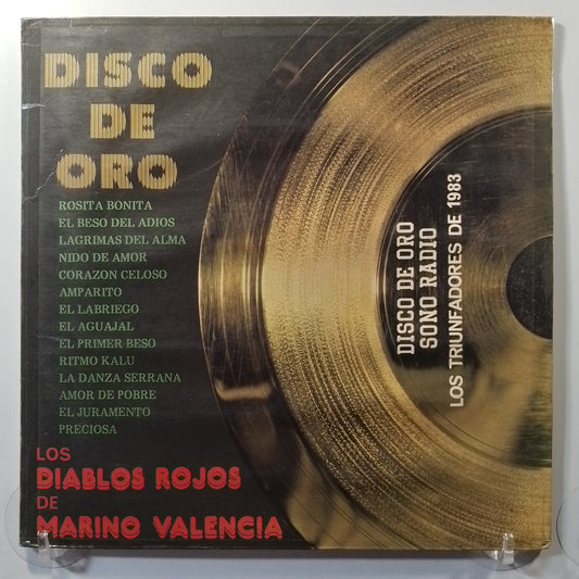 lp los diablos rojos de marino valencia disco de oro made peru 1983 gatefold latin cumbia