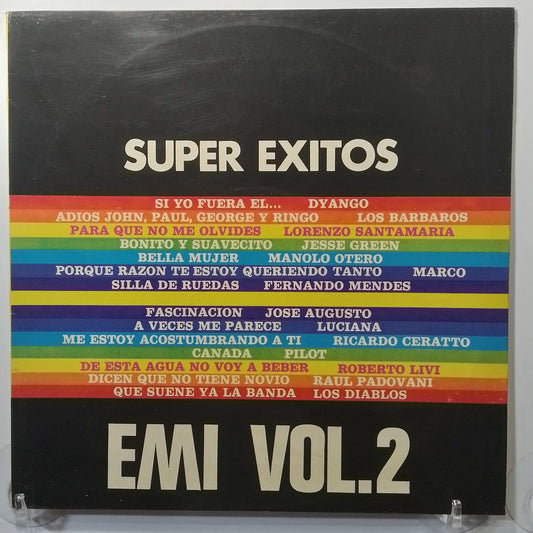 lp super exitos emi vol 2 manolo otero dyango pilot varios made peru 1976 latin pop rock