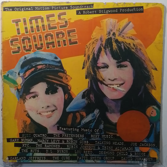 x2 lp Times Square The Cure The Ramones The Pretenders Gary Numan varios made peru 1980 gatefold pop rock