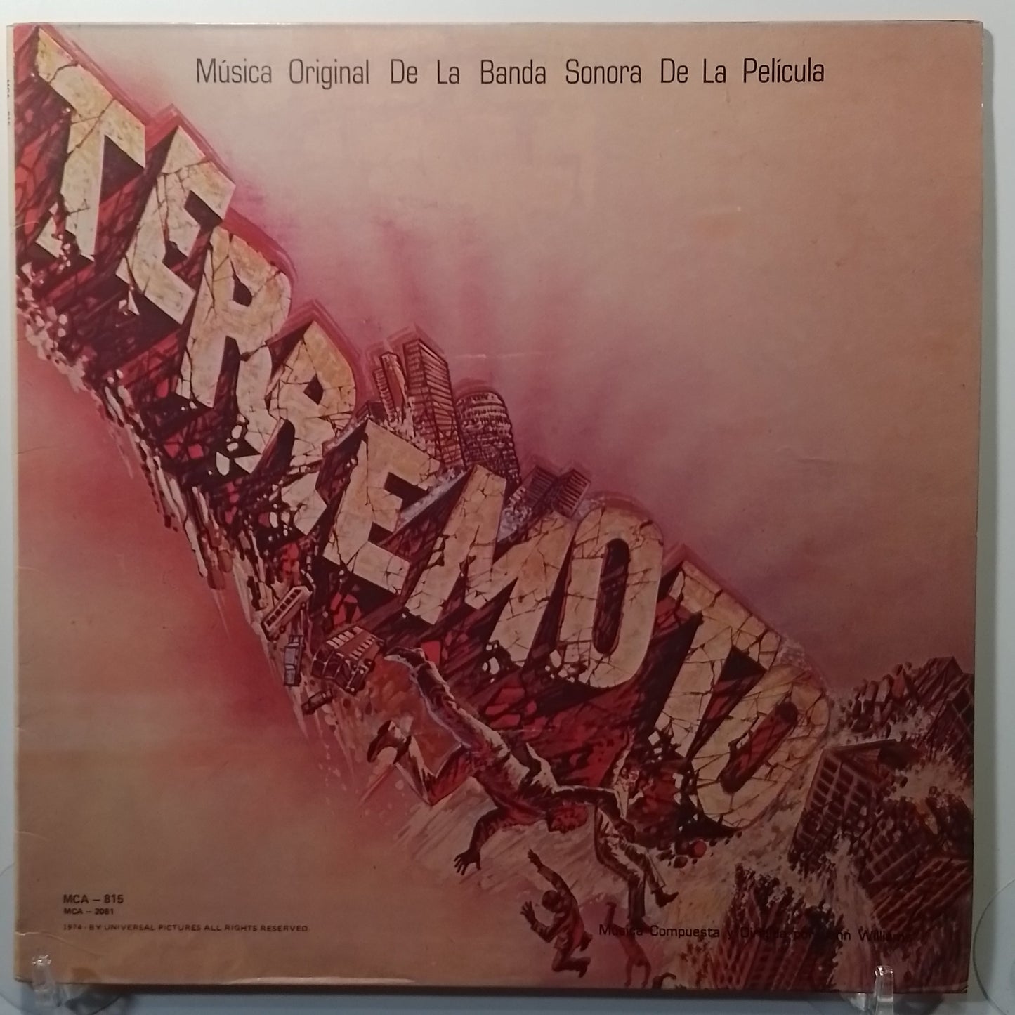 lp terremoto earthquake John Williams made peru 1975 soundtrack