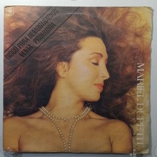 lp mariel dupetit mariel dupetit made argentina 1986 promocional latin pop