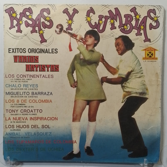 lp risas y cumbias los hijos del sol los dexters de uchiza los continentales varios made peru 1982 humor cumbia
