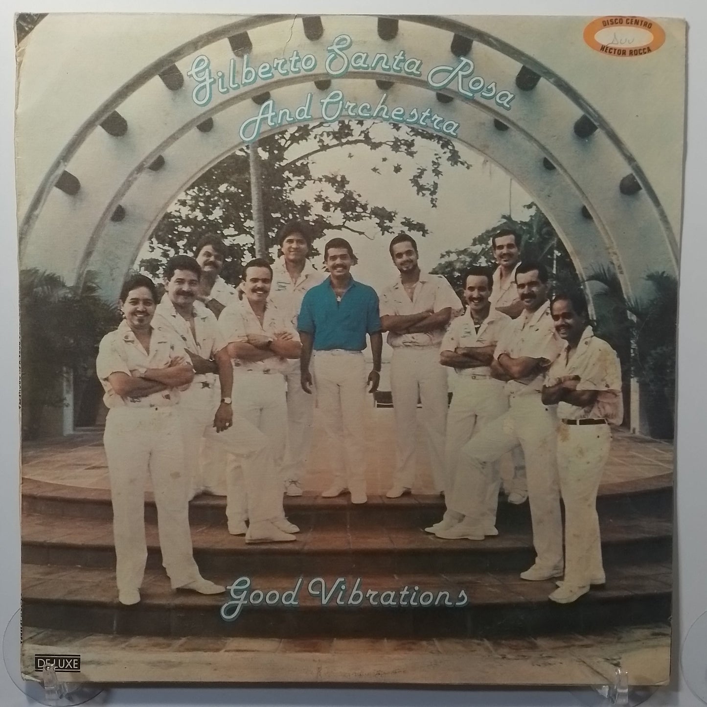 lp Gilberto Santa Rosa And Orchestra Good Vibrations made peru 1987 salsa