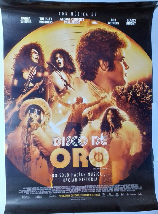 poster cine original disco de oro