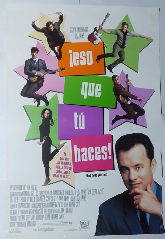 poster cine original eso que tu haces