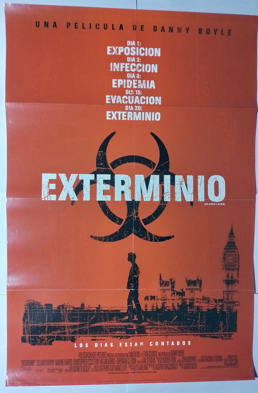 poster cine original exterminio