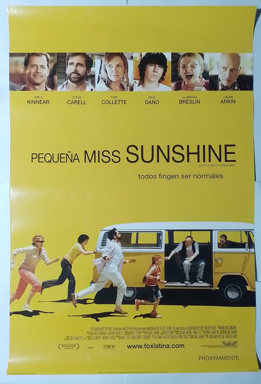 poster cine original pequeña miss sunshine