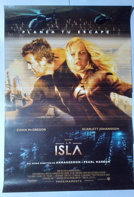 poster cine original la isla