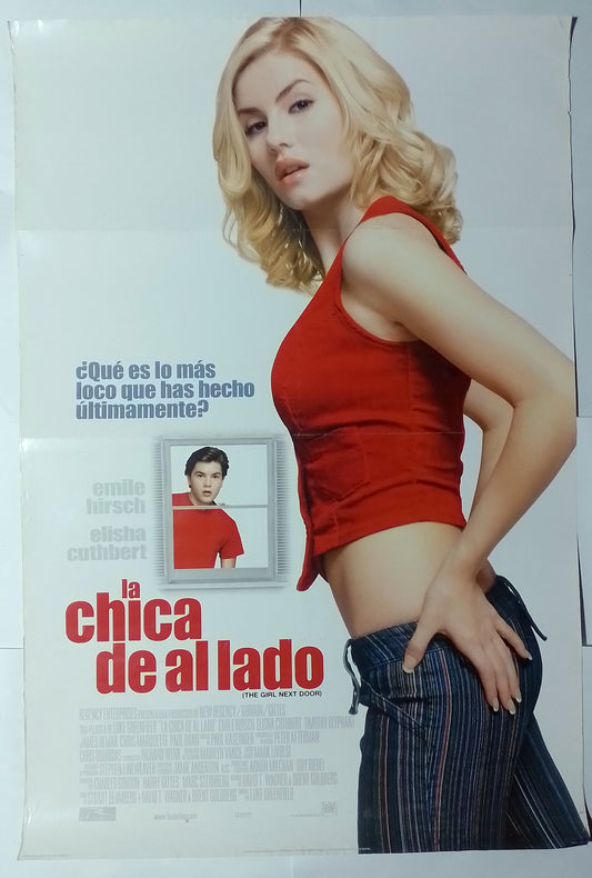 poster cine original la chica del lado