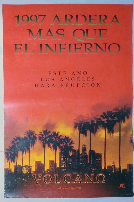poster cine original volcano