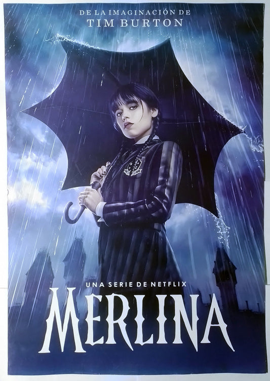 poster cine original merlina