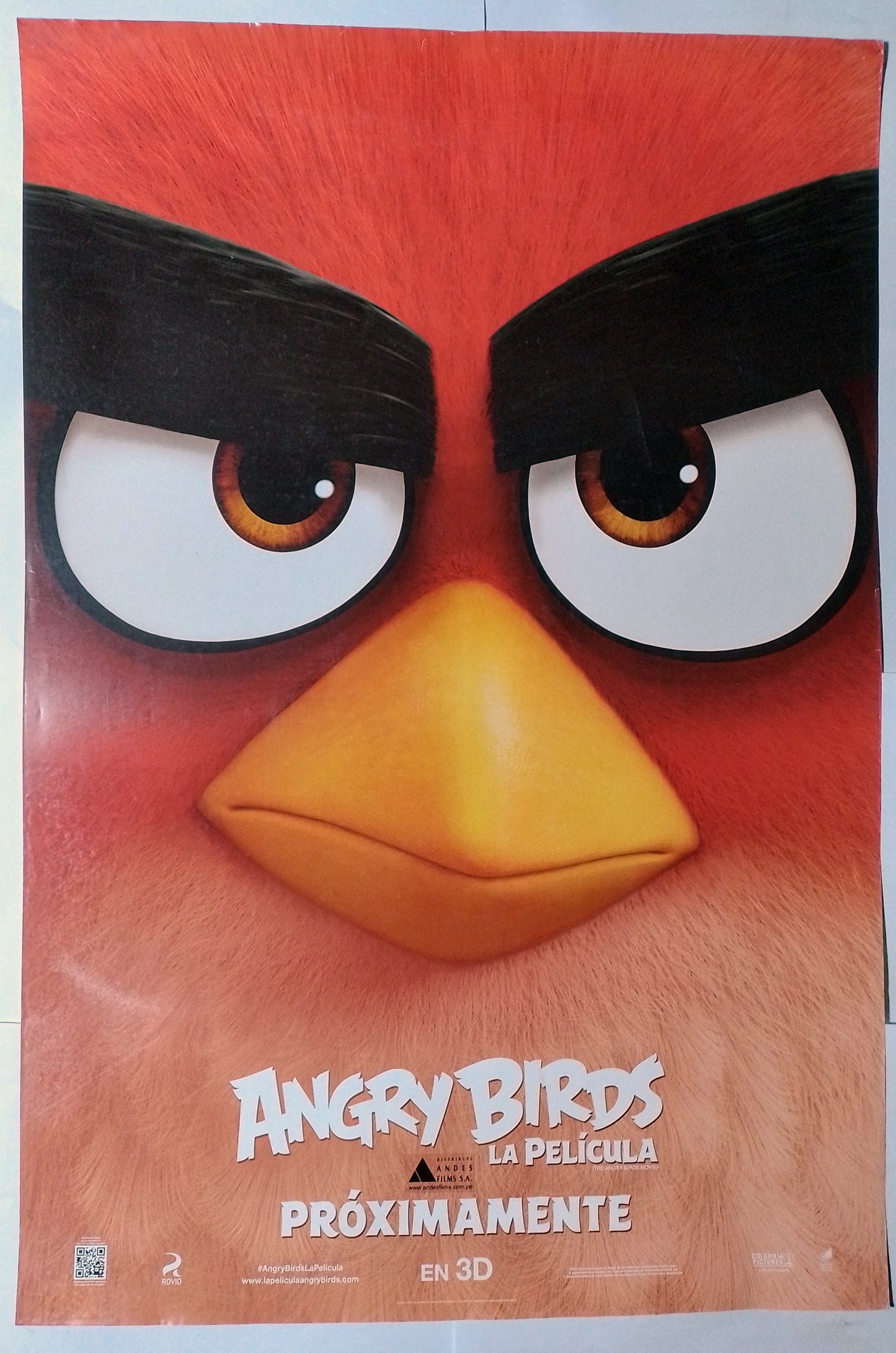 poster cine original angry birds la pelicula