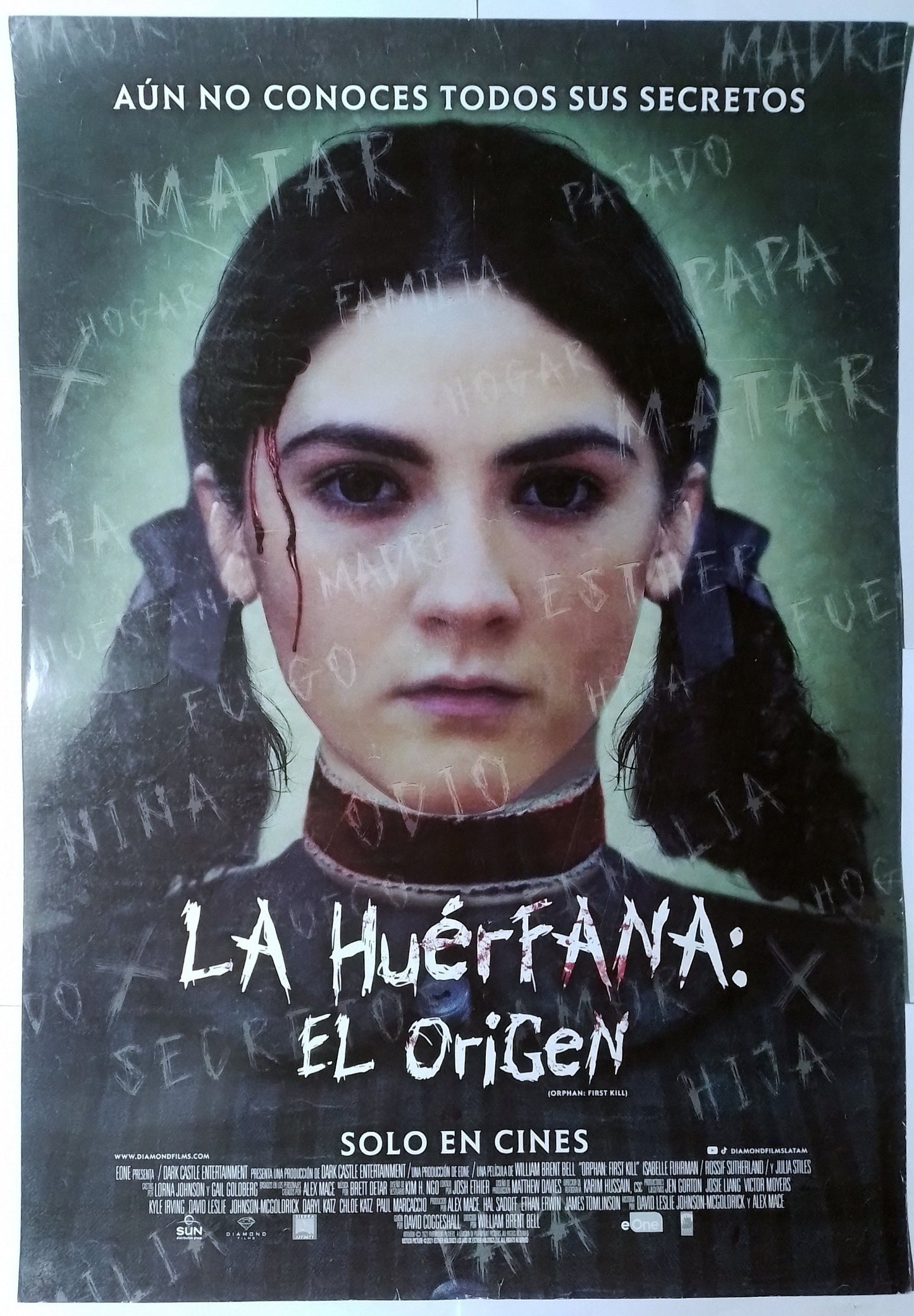 poster cine original la huerfana el origen