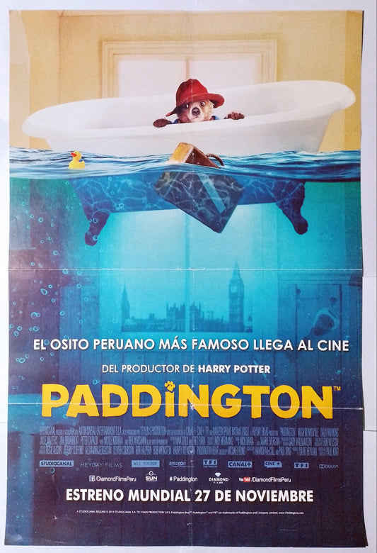 poster cine original paddington
