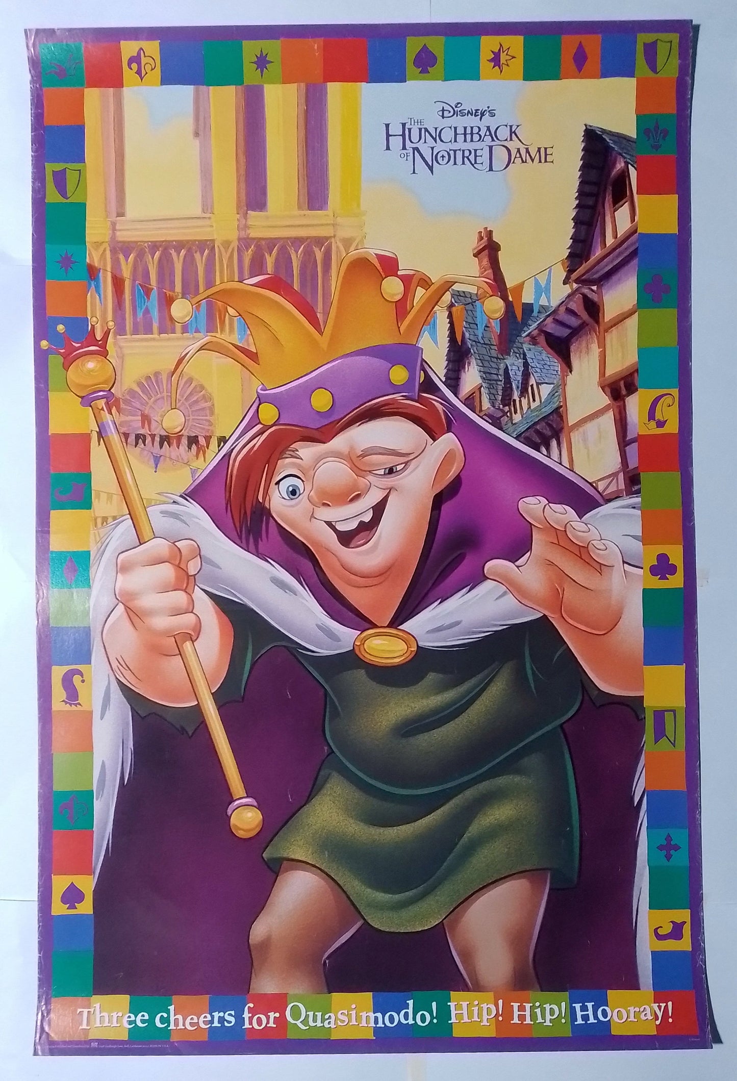 poster cine original El jorobado de Notre Dame