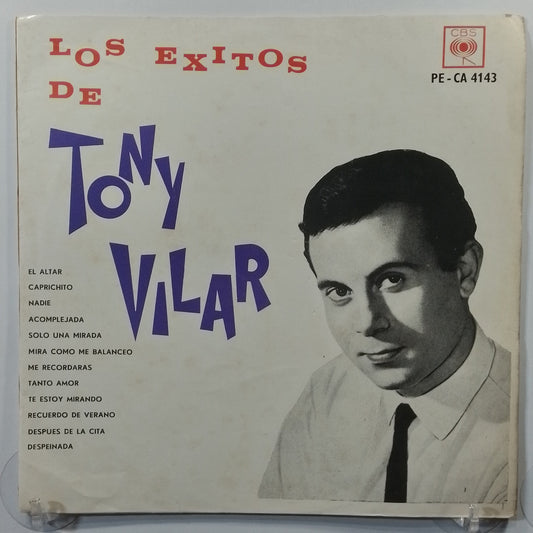 lp Tony Vilar Los Exitos De Tony Vilar made peru 1966 latin rock