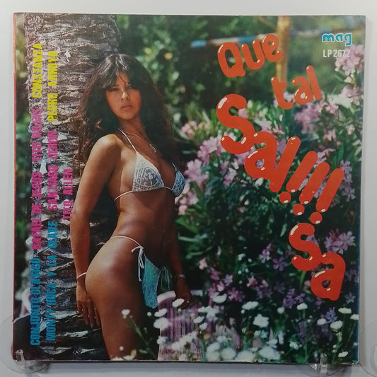 lp Que Tal Salsa Conjunto Clasico Santiago Ceron Pedro Arroyo varios made peru 1980 salsa