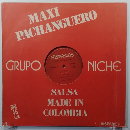 maxi single 12" grupo niche Maxi Pachanguero made peru 1986 salsa