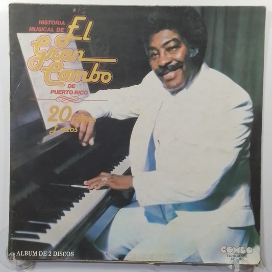 x2 lp El Gran Combo Historia Musical De El Gran Combo De Puerto Rico made peru 1982 salsa