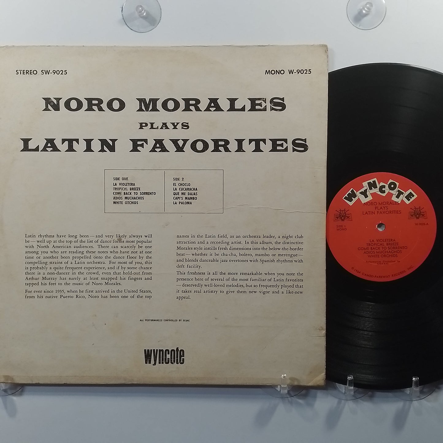 lp Noro Morales Plays Latin Favorites made usa 1964 latin jazz