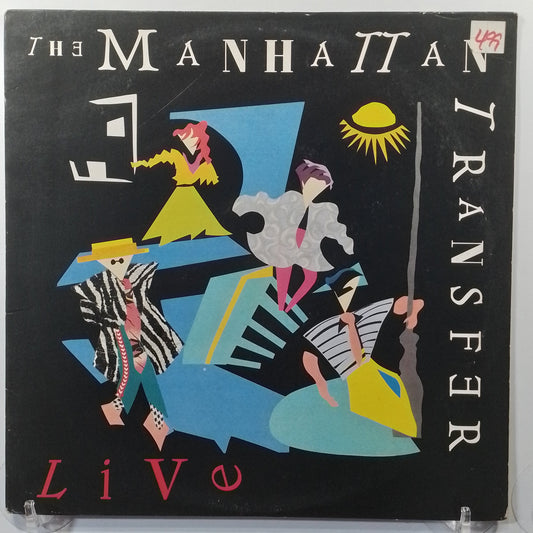 lp The Manhattan Transfer Live made usa 1987 swing jazz