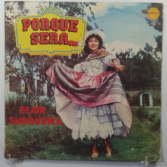 lp flor sinqueña por que sera made peru 1984 huayno folk