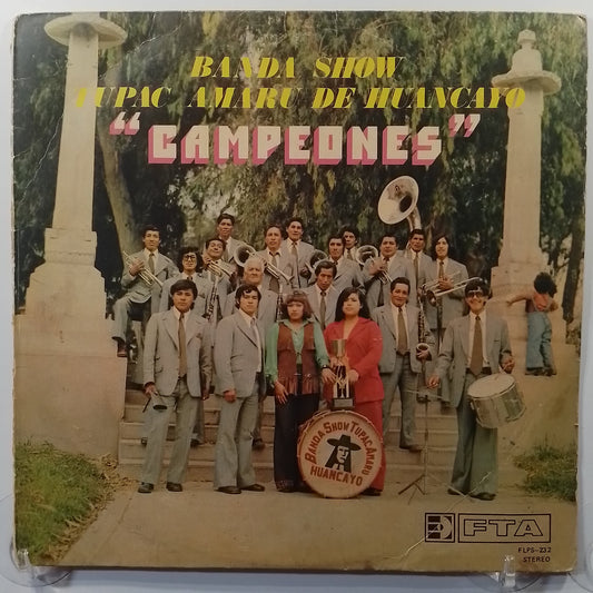 lp banda show tupac amaru de huancayo campeones made peru 1975 huayno folk