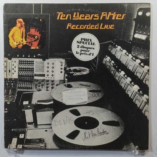 x2 lp Ten Years After Recorded Live made francia 1973 gatefold blues rock