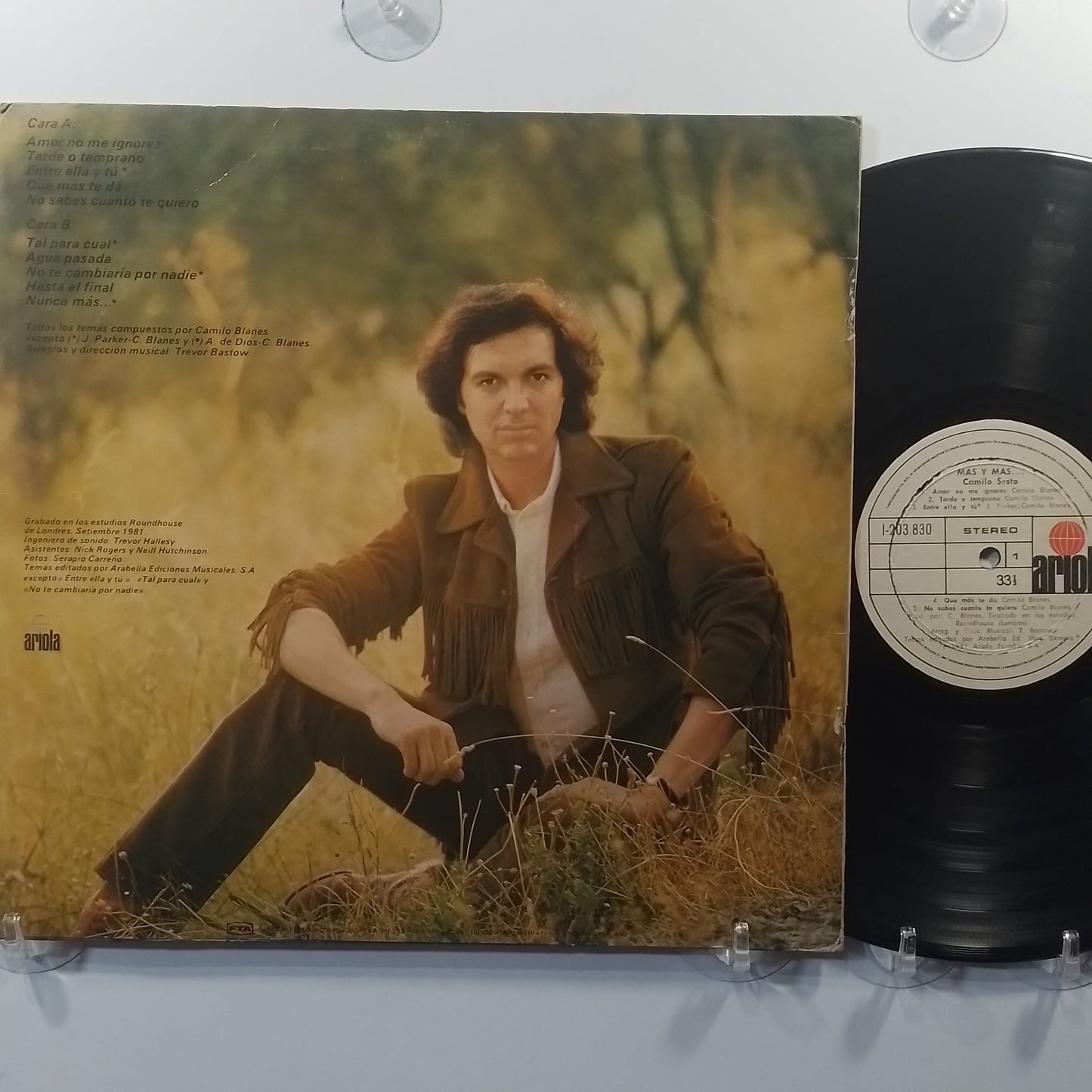 lp Camilo Sesto Mas Y Mas made peru 1981 balada pop