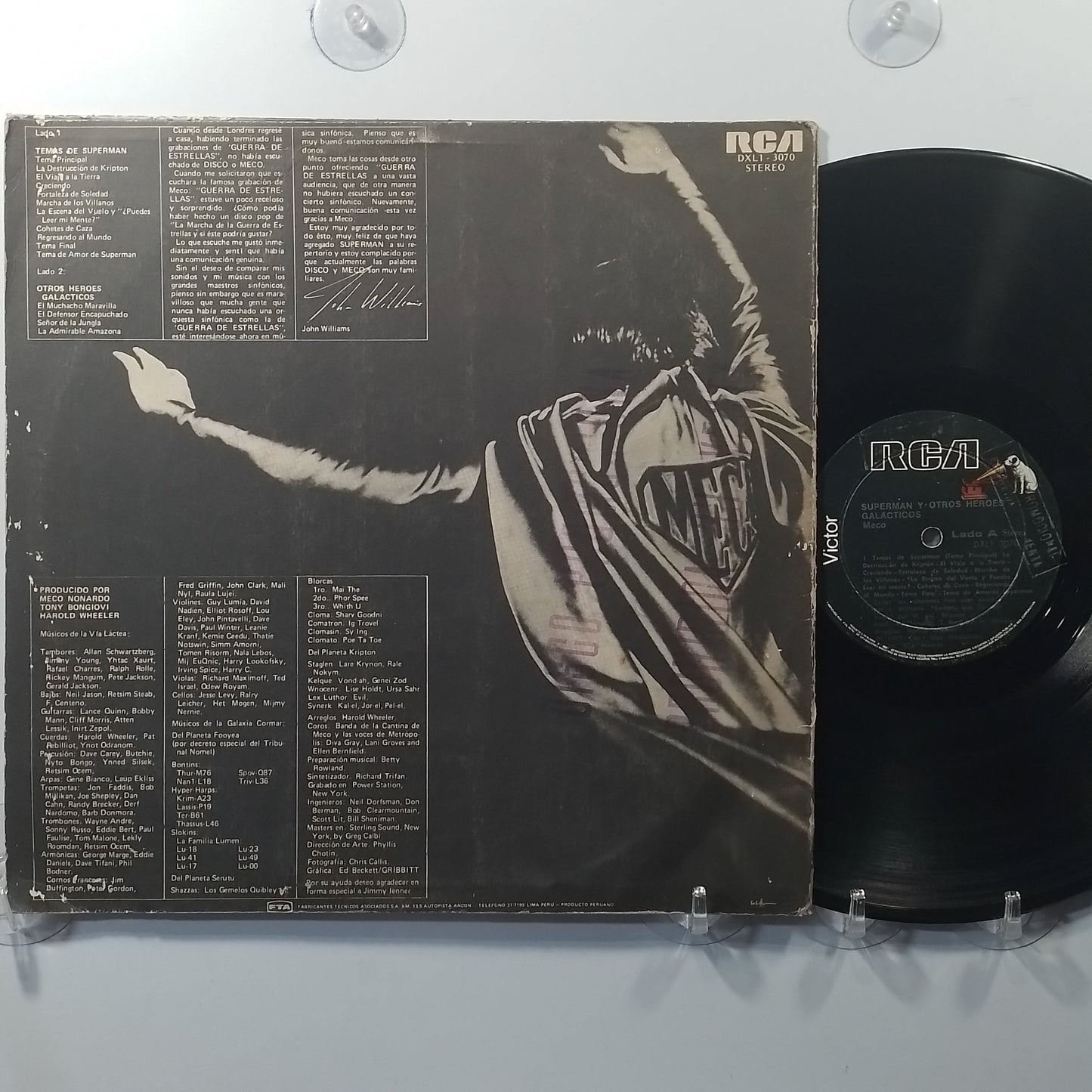 lp Meco Superman And Other Galactic Heroes made peru 1979 promocional funk disco