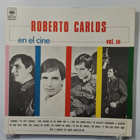 lp Roberto Carlos En el cine Vol 3 made peru 1970 latin rock pop