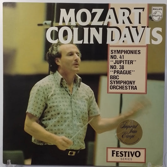 lp Colin Davis Mozart Symphonie No 41 made holanda 1972 clasico