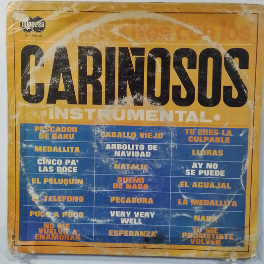 lp Los Cariñosos 21 Exitos Con Los Cariñosos Instrumental made peru 1982 latin cumbia