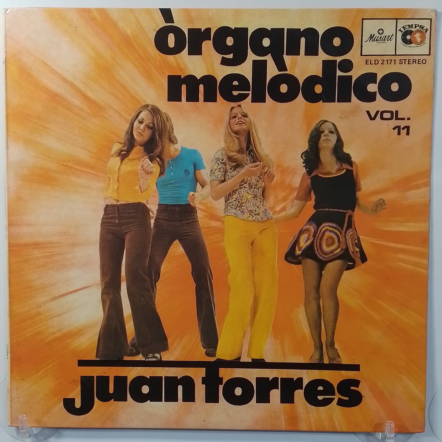 lp Juan Torres Organo Melodico Volumen 11 made peru 1980 latin jazz instrumental