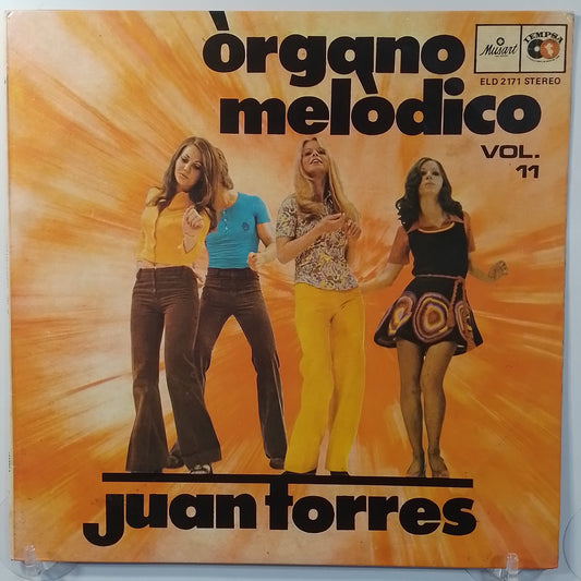 lp Juan Torres Organo Melodico Volumen 11 made peru 1980 latin jazz instrumental
