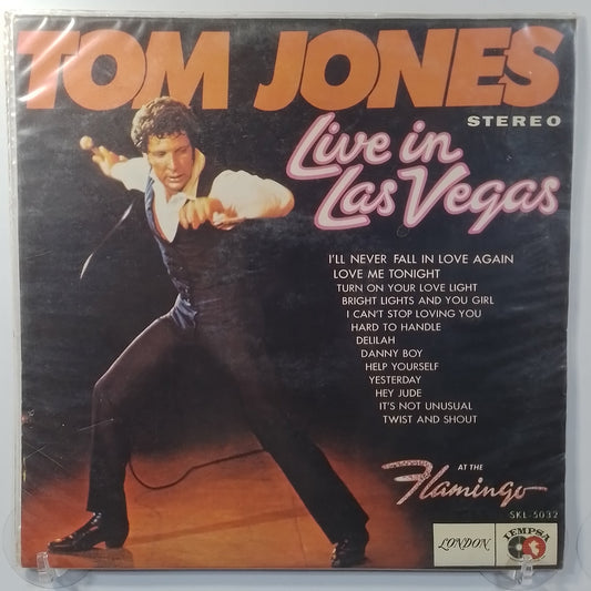 lp Tom Jones Live In Las Vegas made peru 1969 balada ingles