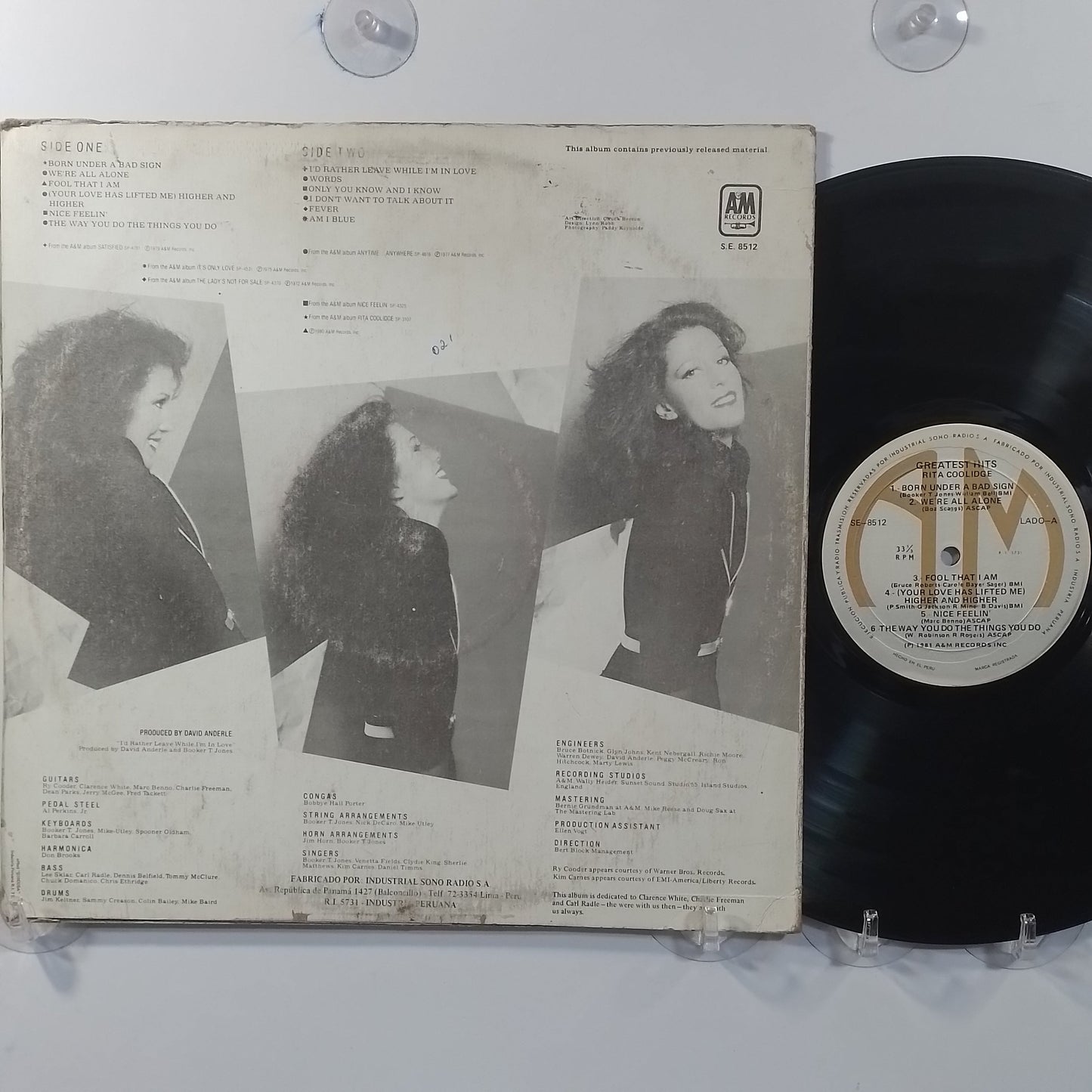 lp Rita Coolidge Greatest Hits made peru 1980 pop rock