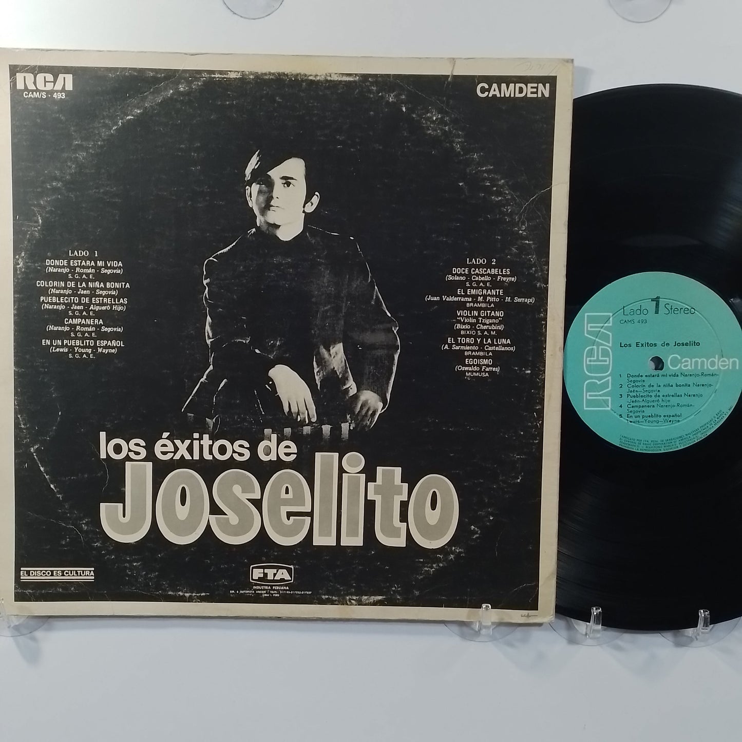 lp Joselito Los Exitos De Joselito made peru 1970 latin pop